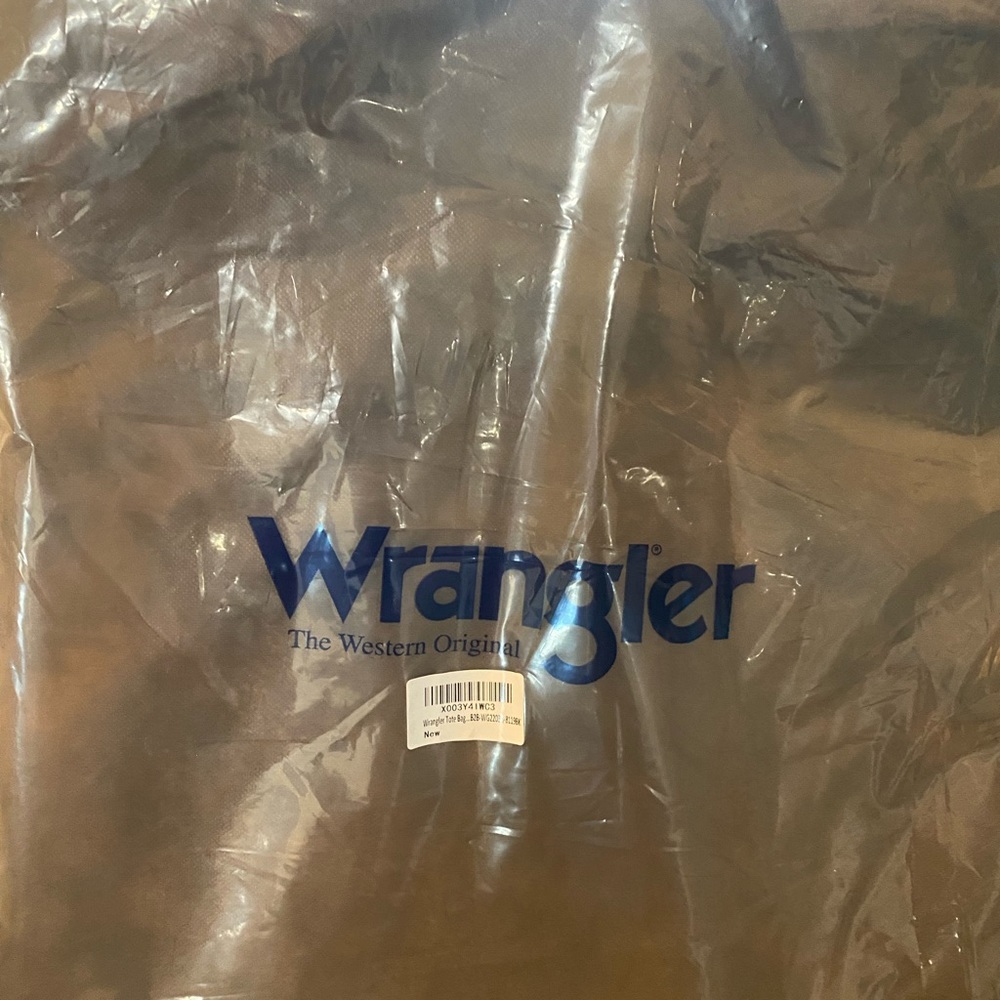 Wrangler tote, purse, card wallet set in black. NWT